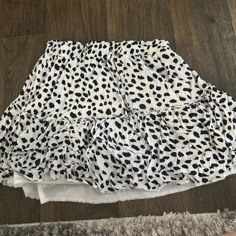 Leopard skirt
